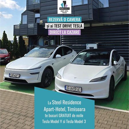 Apartments Steel Residence- Tesla Drive Experience Timisoara Esterno foto