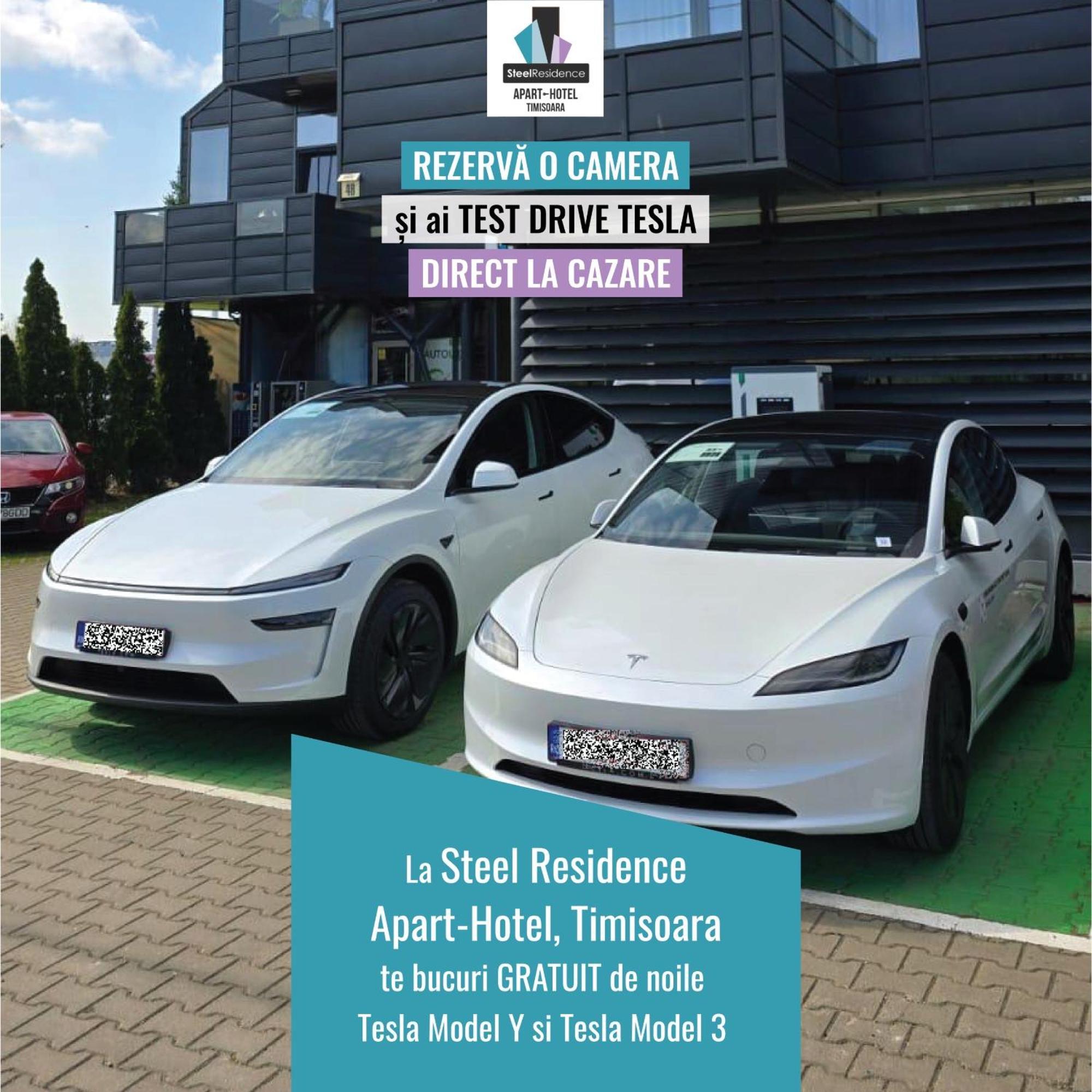 Apartments Steel Residence- Tesla Drive Experience Timisoara Esterno foto